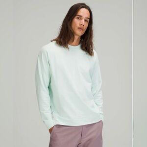 Lululemon City Sweat Crew Delicate Mint Green Size Medium Large